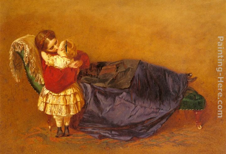 George Elgar Hicks Mother and Child